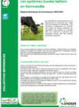 Les repères et systèmes bovins laitiers en Normandie